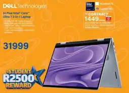 Incredible Connection Dell 14 Plus Intel Core Ultra 7 2-in-1 Laptop offer