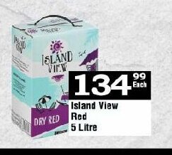 Island View Red 5 Litre