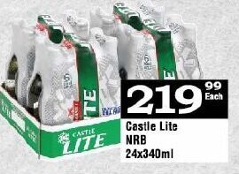 Oxford Freshmarket Castle Lite NRB 24x340ml offer