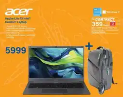 Incredible Connection Acer Aspire Lite 15 Intel Celeron Laptop offer