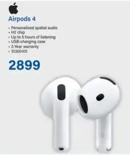 Incredible Connection Airpods 4 offer