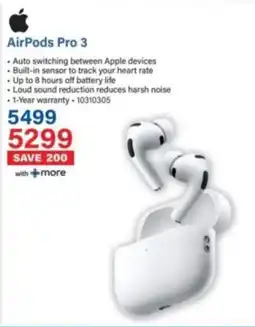 Incredible Connection AirPods Pro 3 offer