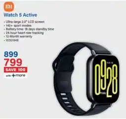 Incredible Connection Xiaomi Watch 5 Active offer