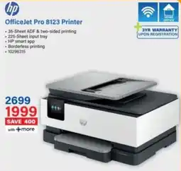Incredible Connection HP OfficeJet Pro 8123 Printer offer