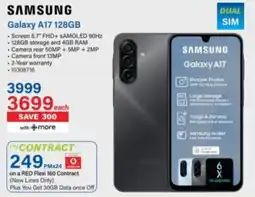 Incredible Connection SAMSUNG Galaxy A17 128GB offer