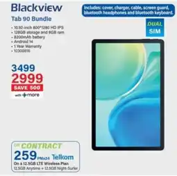 Incredible Connection Blackview Tab 90 Bundle offer