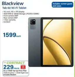 Incredible Connection Blackview Tab 60 Wi-Fi Tablet offer