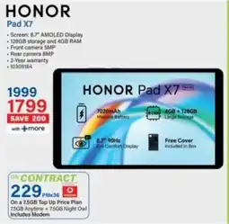 Incredible Connection Honor Pad X7 offer