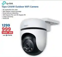 Incredible Connection Tp-link Tapo C510W Outdoor WiFi Camera offer