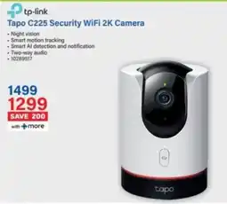 Incredible Connection Tp-link Tapo C225 Security WiFi 2K Camera offer