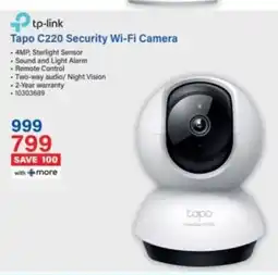 Incredible Connection Tp-link Tapo C220 Security Wi-Fi Camera offer