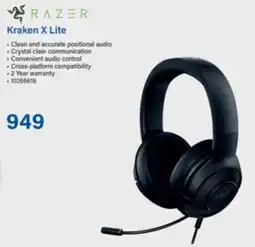 Incredible Connection Razer Kraken X Lite offer