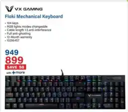 Incredible Connection VX Gaming Floki Mechanical Keyboard offer