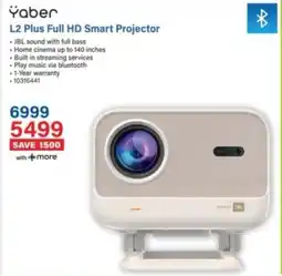 Incredible Connection Yaber L2 Plus Full HD Smart Projector offer
