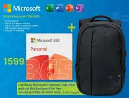 Incredible Connection Microsoft M365 Personal POR/ESD offer
