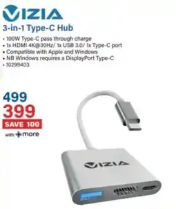 Incredible Connection Vizia 3-in-1 Type-C Hub offer