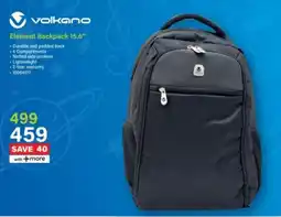 Incredible Connection Volkano Element Backpack 15.6” offer