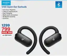 Incredible Connection Soundcore V40i Open-Ear Earbuds offer