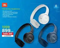 Incredible Connection JBL T520 On-Ear Headphones offer