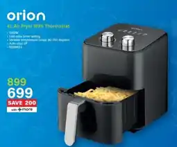 Incredible Connection Orion Air Fryer With Thermostat offer