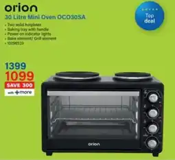 Incredible Connection Orion Mini Oven OCO30SA offer
