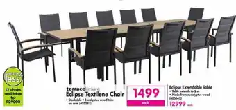 Makro Terrace Leisure Eclipse Textiline Chair offer