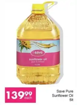 Save Hyper Save Pure Sunflower Oil offer