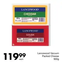 Save Hyper Lancewood Vacuum Packed Cheese offer