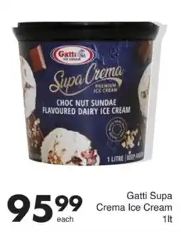 Save Hyper Gatti Supa Crema Ice Cream offer