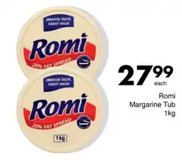 Save Hyper Romi Margarine Tub offer