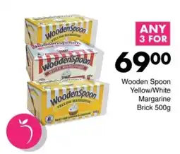 Save Hyper Wooden Spoon Yellow/ White Margarine Brick offer
