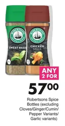 Save Hyper Robertsons Spice Bottles offer
