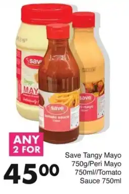 Save Hyper Save Tangy Mayo/ Peri Mayo/ Tomato Sauce offer