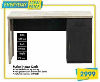 Makro Maluti Home Desk offer