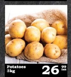 Oxford Freshmarket Potatoes 3kg offer