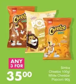 Save Hyper Simba Cheetos/ White Cheddar Popcorn offer