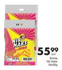 Save Hyper Simba Nik Naks offer