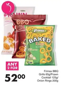 Save Hyper Frimax BBQ Grills/ Prawn Cocktail/ Onion Rings offer