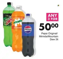 Save Hyper Pepsi Original/ Mirinda/ Mountain Dew offer
