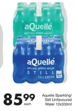 Save Hyper Aquelle Sparkling/ Still Unflavoured Water offer