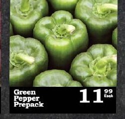 Oxford Freshmarket Green Pepper Prepack offer