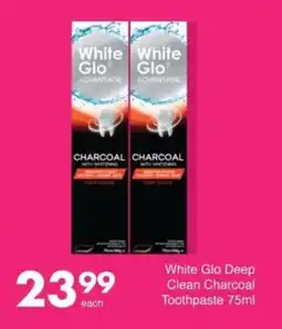 Save Hyper White Glo Deep Clean Charcoal Toothpaste offer