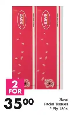 Save Hyper Save Facial Tissues 2 Ply offer