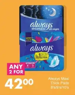 Save Hyper Always Maxi Thick Pads offer