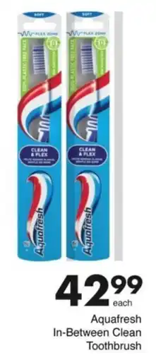 Save Hyper Aquafresh In-Between Clean Toothbrush offer