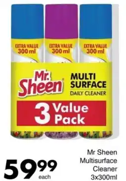 Save Hyper Mr Sheen Multisurface Cleaner offer