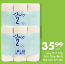 Save Hyper Daisy Soft 2Ply Mini Toilet Rolls offer
