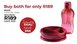 Table Charm Direct BG379 Lunch Set Rose offer