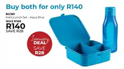 Table Charm Direct TC Kid's Lunch Set Aqua Blue offer