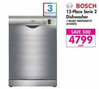 Bosch 12-Place Serie 2 Dishwasher